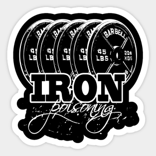 Iron Poisoning Sticker